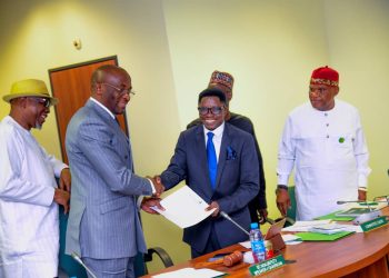 Kalu Inaugurates 9 Man Team of Consultants, Issues Appointment letters.