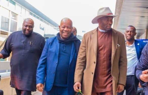 Senate President Akpabio Head Nigeria Delegations to Geneva Switzerland For IPU Meeting.