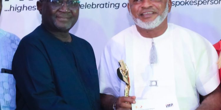 Senate President Spokesman Eyiboh won NIPR’s Outstanding Spokesperson Award