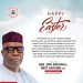 SP Godswill Akpabio, has urges Christians to Imbibe Jesus Christ’s Spirit of Humility, Love and Sacrifice