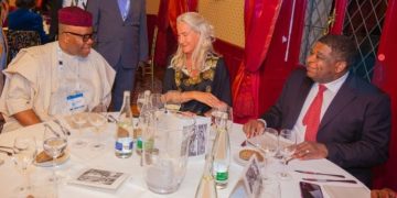 Akpabio, Chungong, Widegren, Others Hosted to a Dinner by IPU President