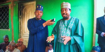 Kano mosque fire: Senator Barau visits Gezawa, pledges to build modern mosque.