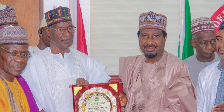One Year in Office: Kano Concerned Citizens Confer Award of Excellence on Senator Barau.