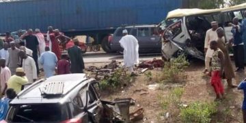 DSP Barau Jibrin commiserate the Families of 14 worshippers killed by trailer in kano.