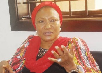 Karu market: Senator Ireti Kingibe decries the level of damage cause by fire in Karu market.