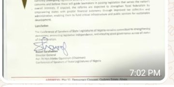 Conference of State Legislatures Backs President Tinubu’s Tax Reform Bills, Emphasizes Constitutional Compliance