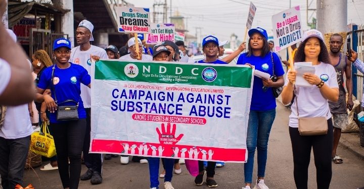 NDDC Launches Anti-Drug Abuse Campaign in Calabar Schools to Safeguard Youth Future
