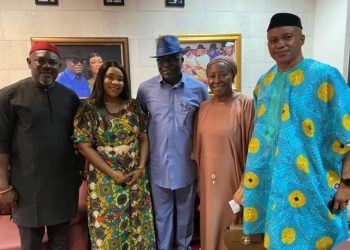 Sen Neda Pledges Support as Nollywood Icons Visit Ahead of RODI Gala Night