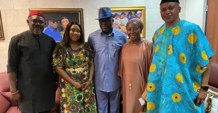 Sen Neda Pledges Support as Nollywood Icons Visit Ahead of RODI Gala Night
