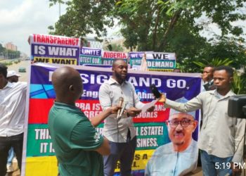 NMDPRA: Ahmed must go protest enters Day 2 in Abuja, as thugs infiltrate peaceful sit-out