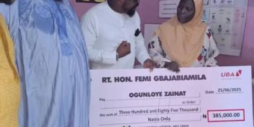Femi Gbajabiamila cleared patients’ hospital bills at five Lagos hospitals.”