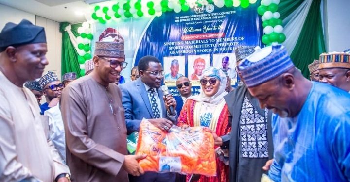 Sports Development Takes Center Stage as House Committee Distributes Kits Nationwide