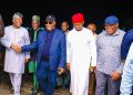 Akpabio Returns From London, Debunks Ill-Health Rumours: “I’m Fit as a Fiddle”