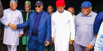 Akpabio Returns From London, Debunks Ill-Health Rumours: “I’m Fit as a Fiddle”