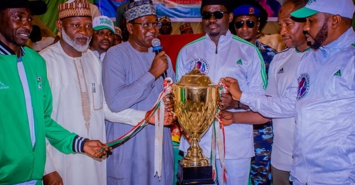 MAI-PALACE PROMOTES GRASSROOTS SPORTS DEVELOPMENT WITH SPORTS MATERIALS AND CASH DONATIONS.