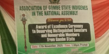 Gombe State Indegene in NASS held their maiden award of excellence