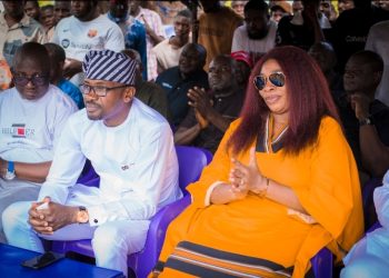 Gbemacha Erupts in Jubilation as Former Speaker Hon.Aondana Dajoh Hosts H.E. Dr. Jeffrey Kuraun & Incoming First Lady.