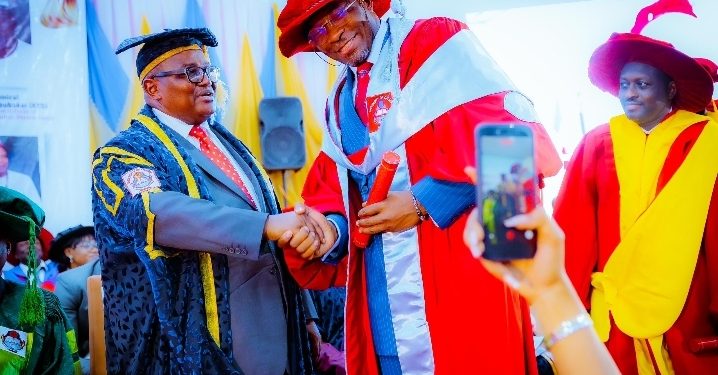 Deputy Speaker Kalu Awarded Doctor of Laws at UNICAL Convocation.